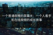 一个普通夜晚的屏幕光：一个人看手机在线视频的成长故事