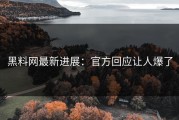 黑料网最新进展：官方回应让人爆了