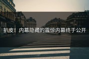 扒皮！内幕隐藏的震惊内幕终于公开